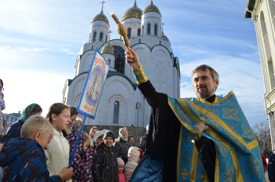 Беларусь купол крест храм Христос