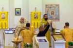 В храме Всех Святых отметили Престольный праздник