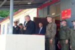 Священник напутствовал военнослужащих